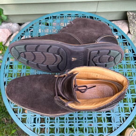 Sperry Chocolate Gold Cup Brown Chukka Leather Boot - Picture 8 of 9